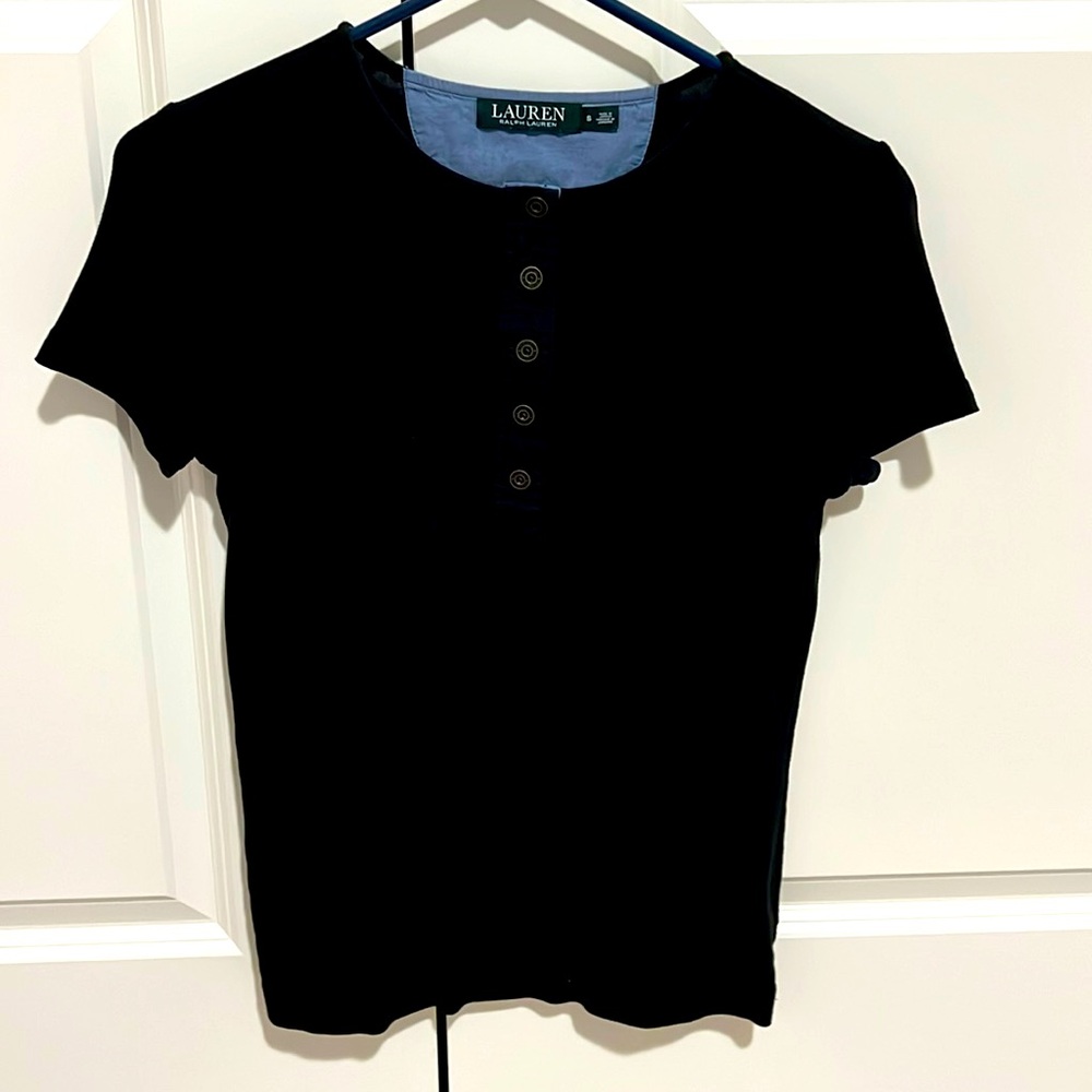 Ralph Lauren Womens Black Shirt